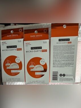 Freeman Micro-Darts Pro Dark Spot Patches (3 Packs) NEW Sealed